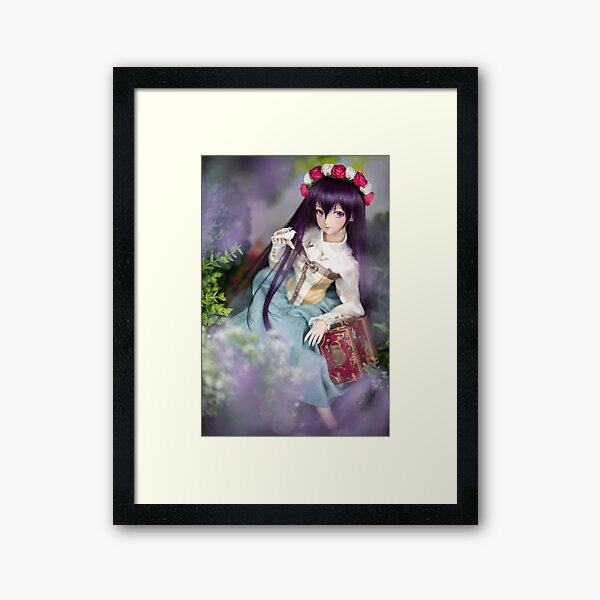 Dollfie Dream Megurine Luka - Kaguya Framed Art Print