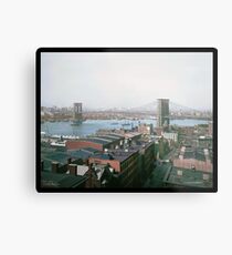 Brooklyn Bridge, New York, ca. 1904 Metal Print