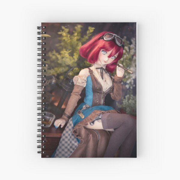 Steampunk Fashion Dollfie Dream Doll DDH07 - Seiko Spiral Notebook