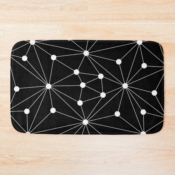 Item preview, Abstract geometric pattern - black and white. designed and sold by K.S ART.