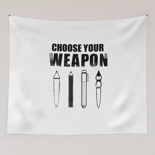 Item preview, Choose your art weapon  designed and sold by Rime-art.