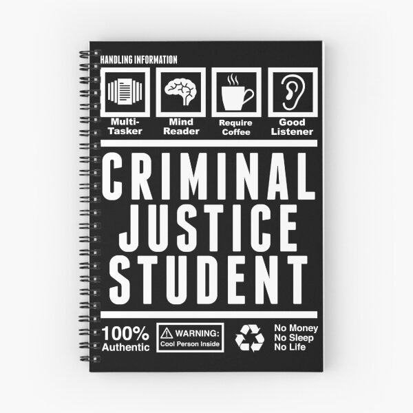 Item preview, College Student Major in Criminal Justice designed and sold by TheTeeSupplyCo.
