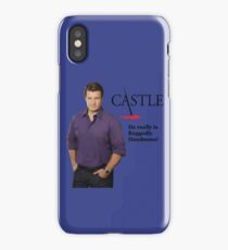 He Really Is Ruggedly Handsome - Castle Nathan Fillion iPhone Case