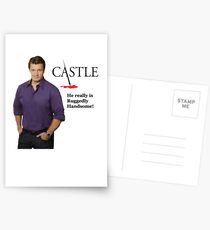 He really Is Ruggedly Handsome - Castle Nathan Fillion Postcards