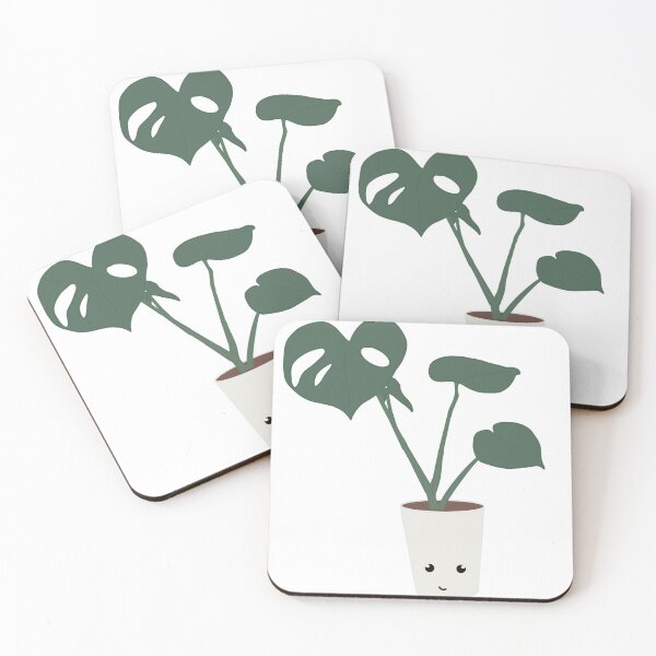 Item preview, Cute Monstera Plant with Face designed and sold by EttieTheYettie.