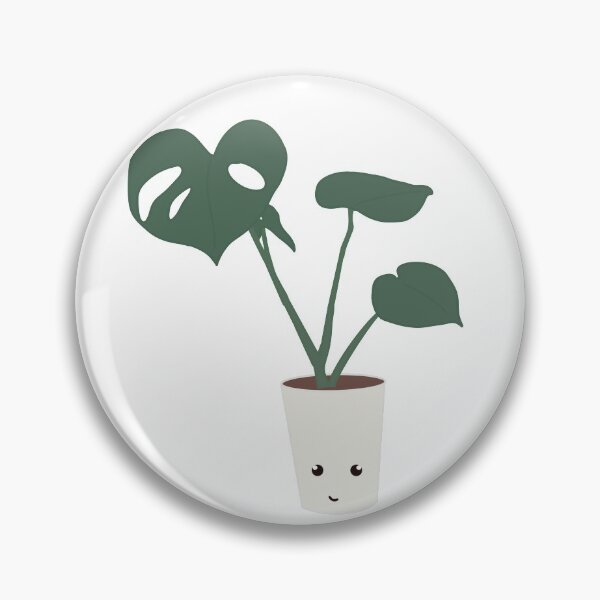 Item preview, Cute Monstera Plant with Face designed and sold by EttieTheYettie.