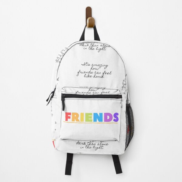 friends show backpack
