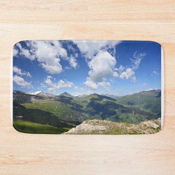 Item preview, Stubnerkogel mountains and blue sky with clouds landscape Austria designed and sold by goceris.