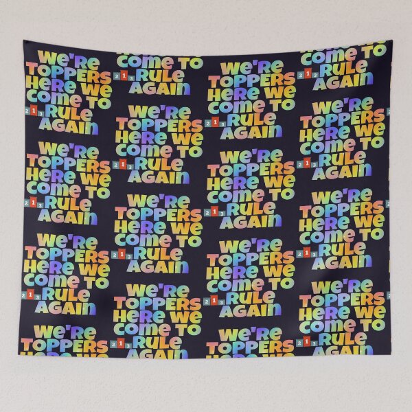 Item preview, were toppers here we come to rule again designed and sold by Talwaran.