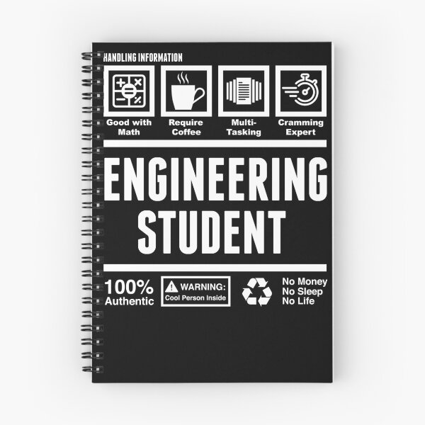 Item preview, College Student of Engineering designed and sold by TheTeeSupplyCo.