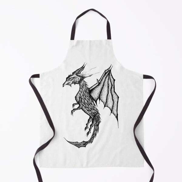 Item preview, Scaled Dragon, dotwork Dragon tattoo, detailed design designed and sold by VasilisLam.