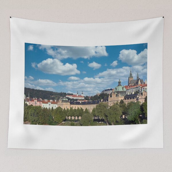 Item preview, Old town and Prague Castle cityscape in Czech republic designed and sold by goceris.