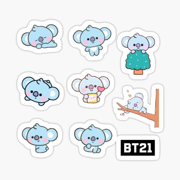 baby bt21 stickers redbubble