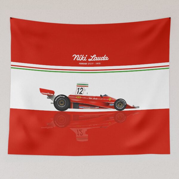 Item preview, Niki Lauda - Ferrari 312 T - 1975 designed and sold by andreanastasio.