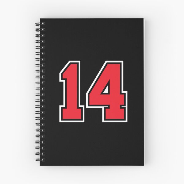 Item preview, 14 Black Red fourteen Number Jersey designed and sold by infrontofyou.