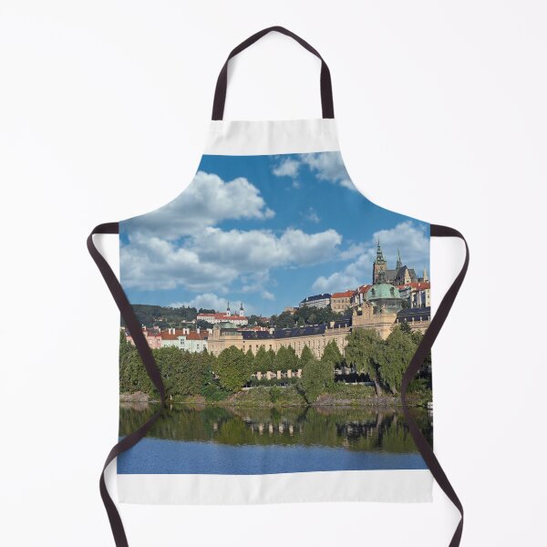 Item preview, Old town and Prague Castle Vltava riverside cityscape Czech republic designed and sold by goceris.