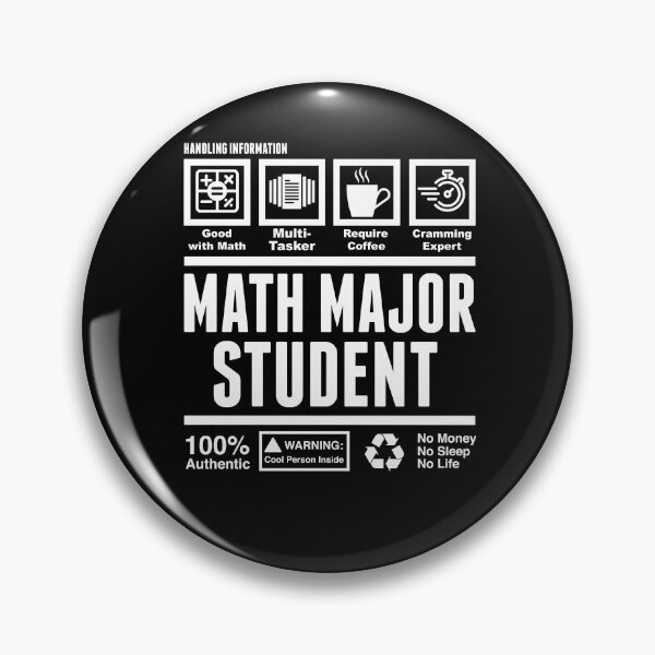 Item preview, College Student Major in Math designed and sold by TheTeeSupplyCo.