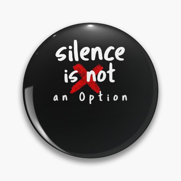 Item preview, SILENCE IS NOT AN OPTION designed and sold by GILLES VAZIRI.