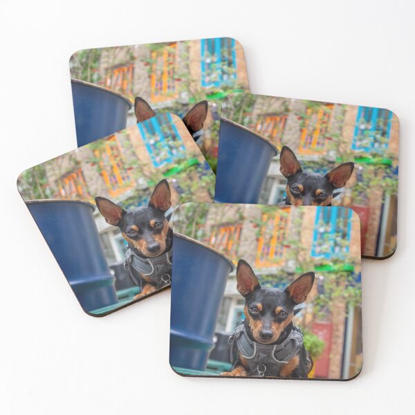 Item preview, litogodfather miniature pinscher neals yard designed and sold by marshmallowhobo.