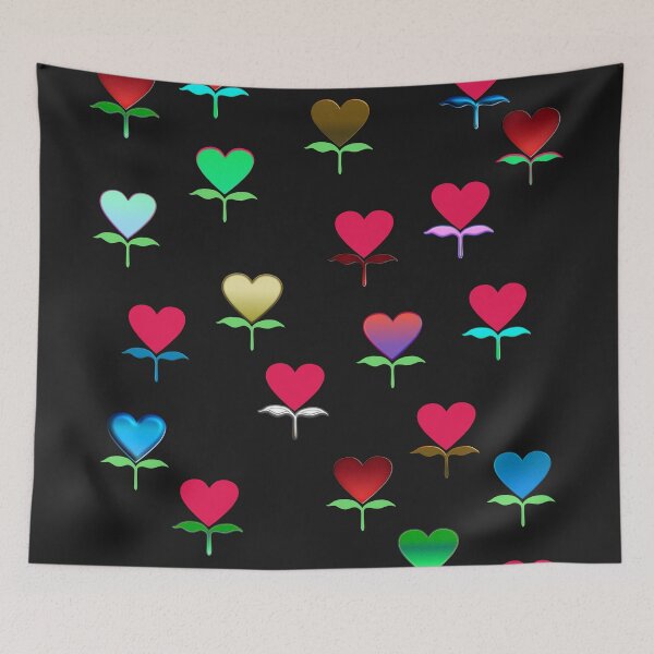 Item preview, Heart flower designed and sold by Harinko.