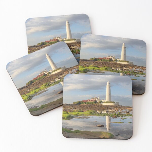 Item preview, Low tide at St Mary's Lighthouse  designed and sold by bitm2007.