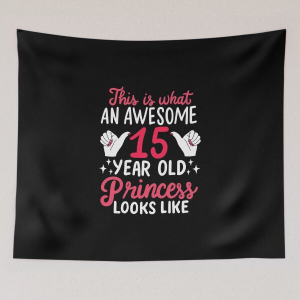 Item preview, Awesome 15 Year Old Princess 15th Birthday Gift designed and sold by haselshirt.