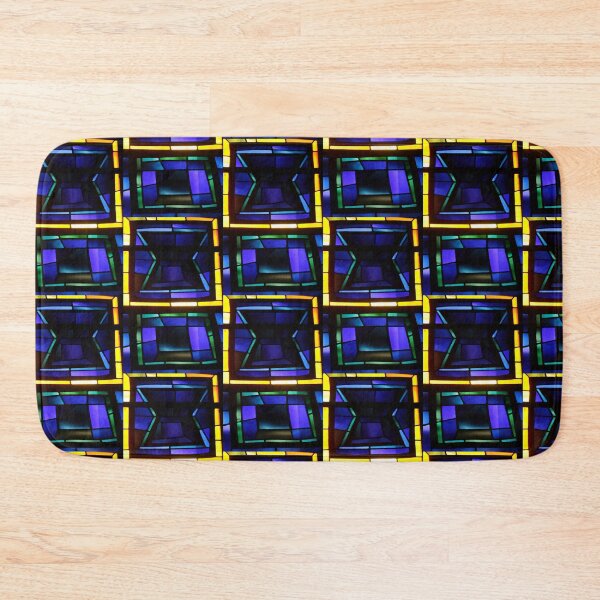 Item preview, Blue and Green Glass Like Collage  designed and sold by ibadishi.