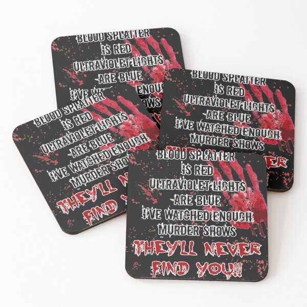 Item preview, Blood Splatter is Red Halloween Murder Show designed and sold by LaThresRice.