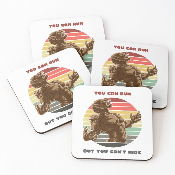 Item preview, Sunset Werewolf / You Can Run But You Can't Hide designed and sold by Nathalie Aynié.