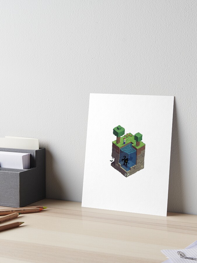 Minecraft Baby Ender Dragon Art Board Print for Sale by Wrenflight