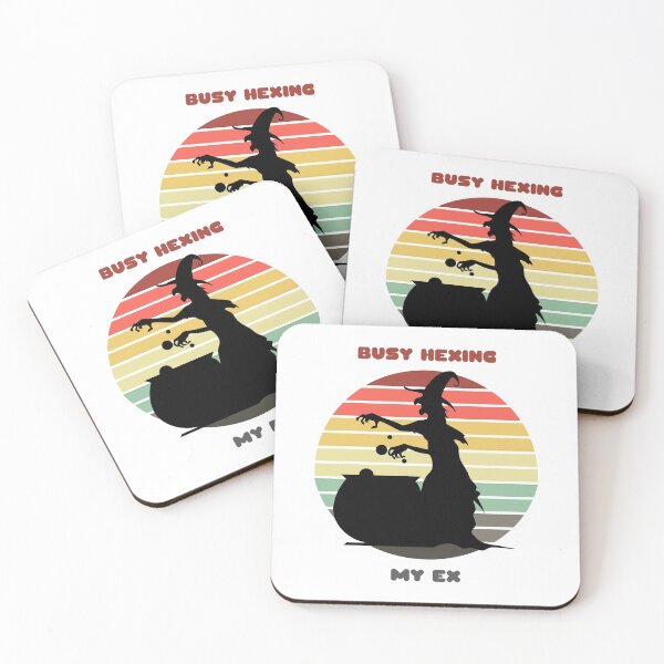 Item preview, Sunset Witch / Busy Hexing My Ex designed and sold by Nathalie Aynié.
