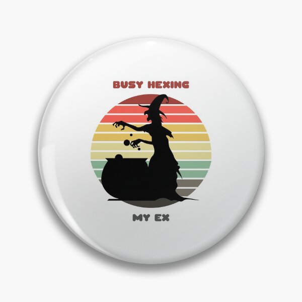 Item preview, Sunset Witch / Busy Hexing My Ex designed and sold by Nathalie Aynié.