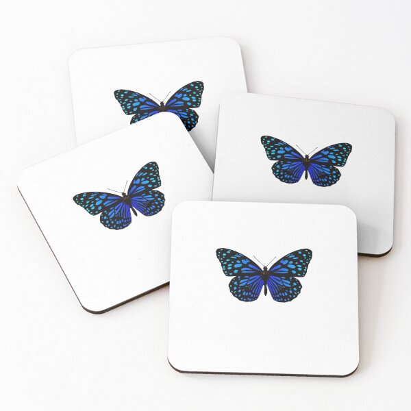 Item preview, Blue Monarch Butterfly Cartoon designed and sold by OneTimeEngineer.