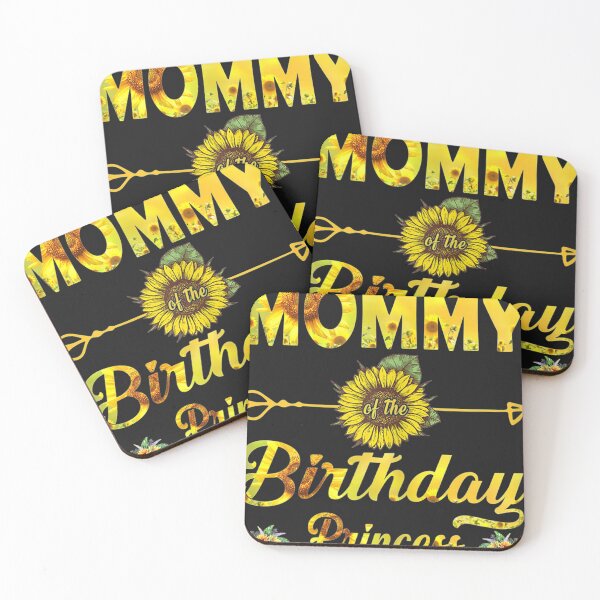 Item preview, Mom Of The Birthday Girl  Mom Sunflower Gifts designed and sold by LaThresRice.