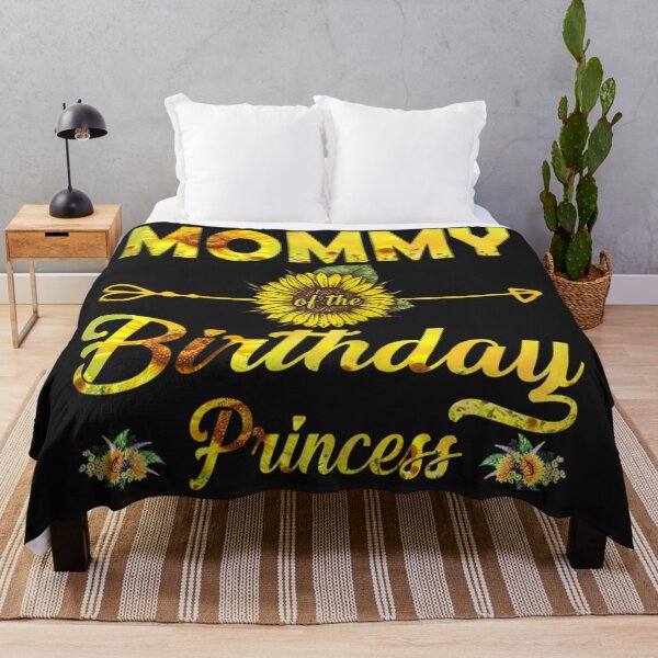 Item preview, Mom Of The Birthday Girl  Mom Sunflower Gifts designed and sold by LaThresRice.