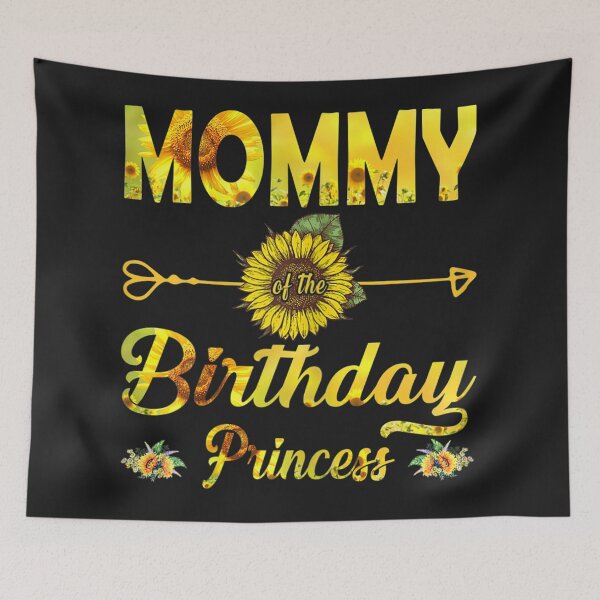 Item preview, Mom Of The Birthday Girl  Mom Sunflower Gifts designed and sold by LaThresRice.