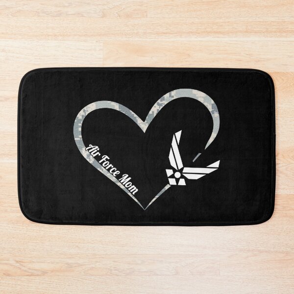 Item preview, Proud Air Force Mom Heart Gift Military Mother Moms of Airmen designed and sold by Simeon	 Dorelus.