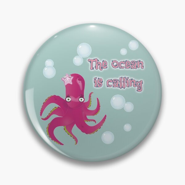 Item preview, The ocean is calling (octopus emoji) designed and sold by Nesro34.