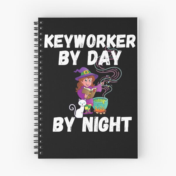 Item preview, Keyworker by day Witch by night designed and sold by fra02.