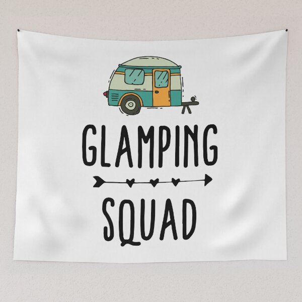 Item preview, Glamping Squad designed and sold by good vibes clothing.