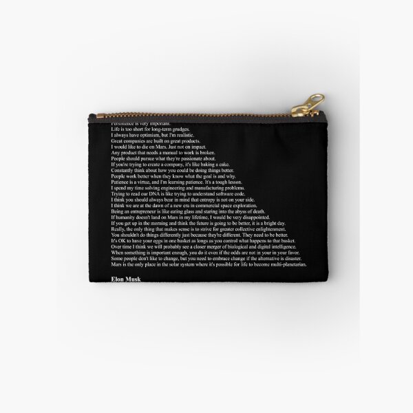 Item preview, Elon Musk Quotes designed and sold by Miguel Queiruga.