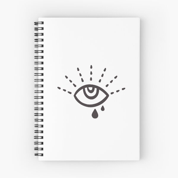 Artikelvorschau, Auge mit Tränen, Augensymbol, Augenhandzeichnung, Augenillustration, schwarze Augensilhouette, Augenkritzeleien entworfen und verkauft von stock matic.