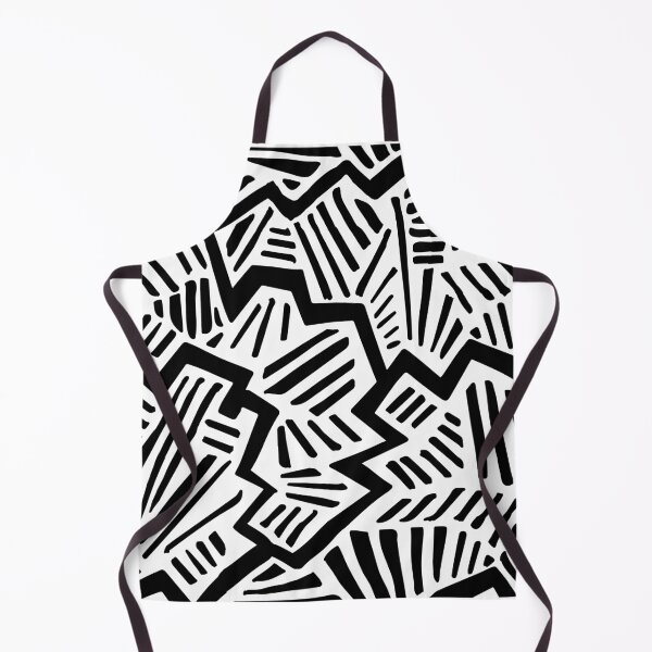 Item preview, Black and white African style pattern designed and sold by MeaniePanda.