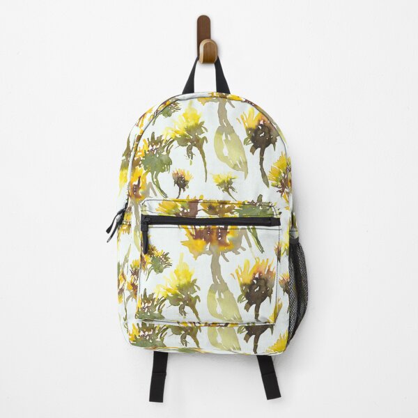 Item preview, Watercolor yellow gerbera artistic pattern design designed and sold by EarthyPlanty.