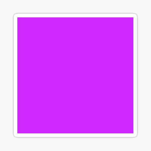Neon Purple Sticker