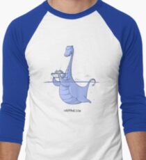 Happinessie Men's Baseball ¾ T-Shirt