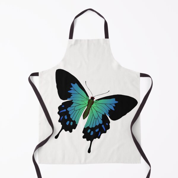 Item preview, Blue Swallowtail butterfly cartoon designed and sold by OneTimeEngineer.