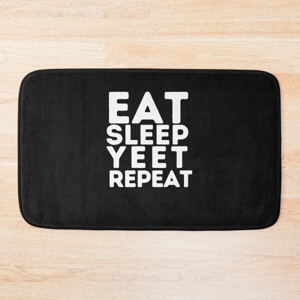 Item preview,  eat sleep yeet repeat retro designed and sold by Sharon111.