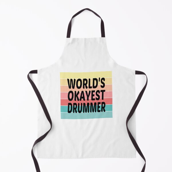 Item preview, World's Okayest Drummer designed and sold by JustGift.
