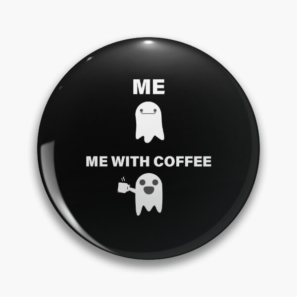 Item preview, HALLOWEEN ME WITH COFFEE GHOST designed and sold by TheFirstOne.